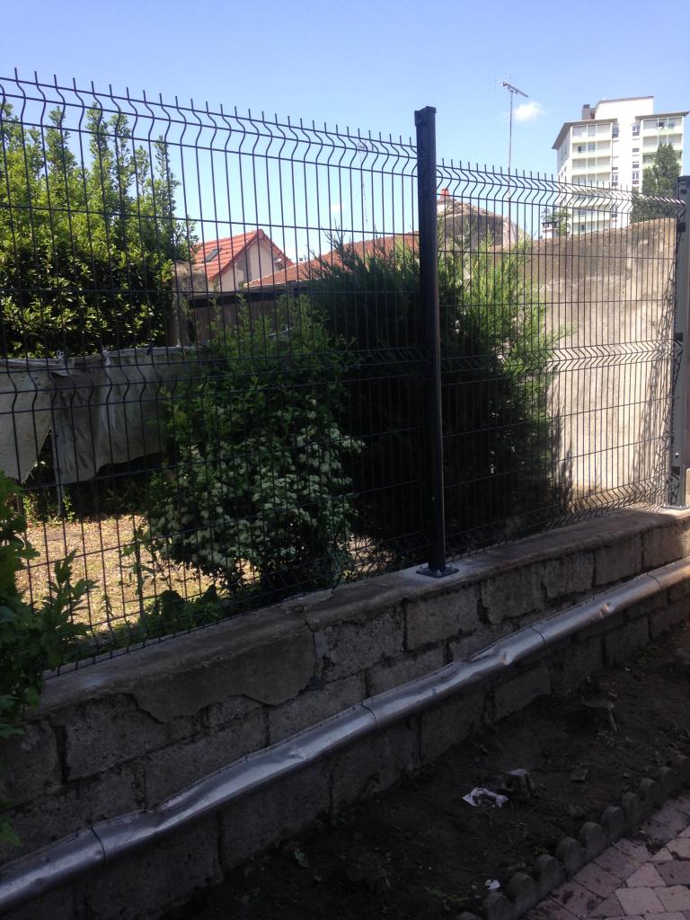 panneau cloture grillagé soudé